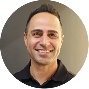 Professional portrait of Dr. Khaef, an experienced and compassionate dentist at My La Mirada Dentist.